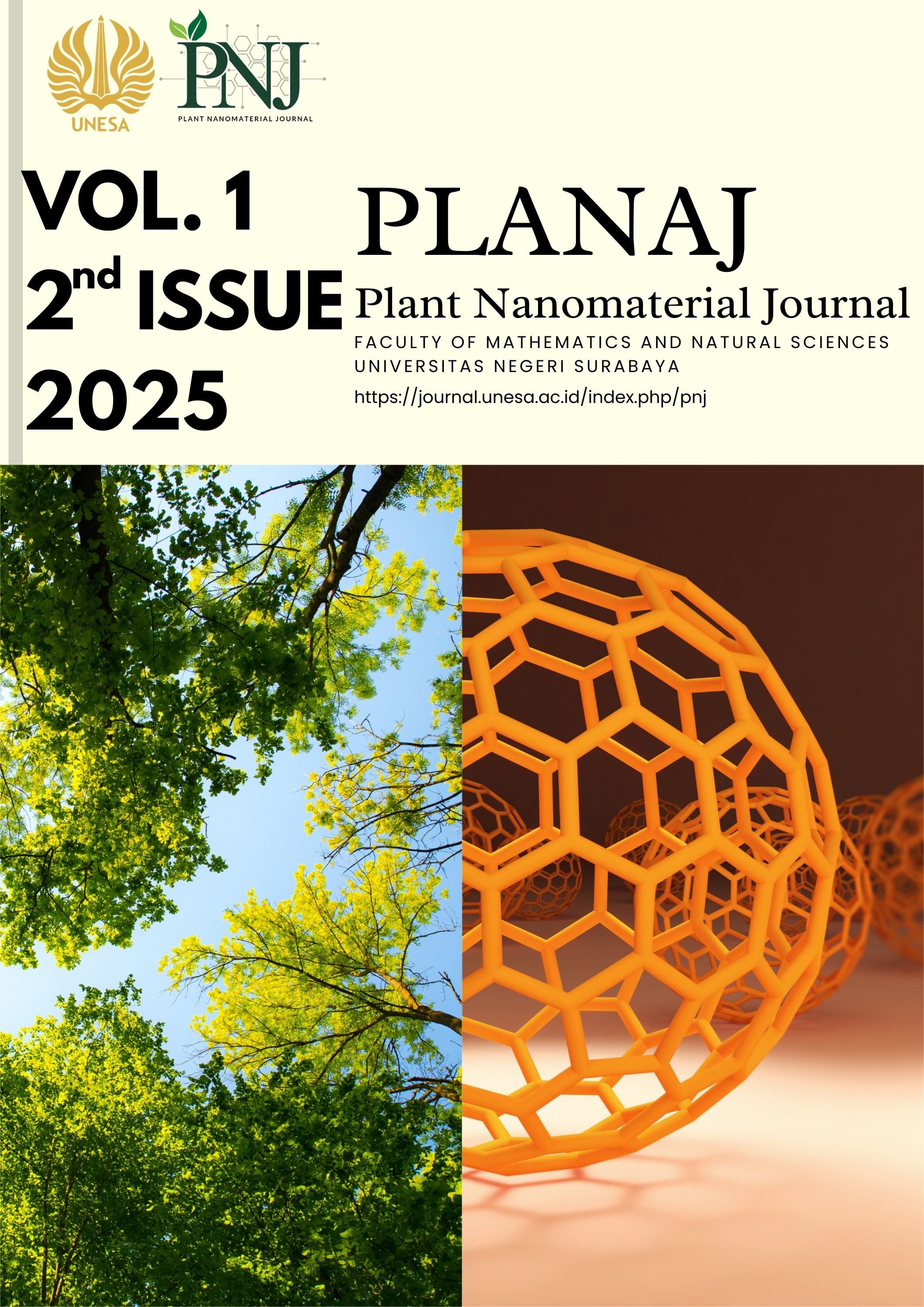 					View Vol. 1 No. 2 (2025): Plant Nanomaterial Journal
				