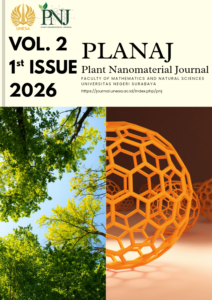 					View Vol. 2 No. 1 (2026): Plant Nanomaterial Journal
				