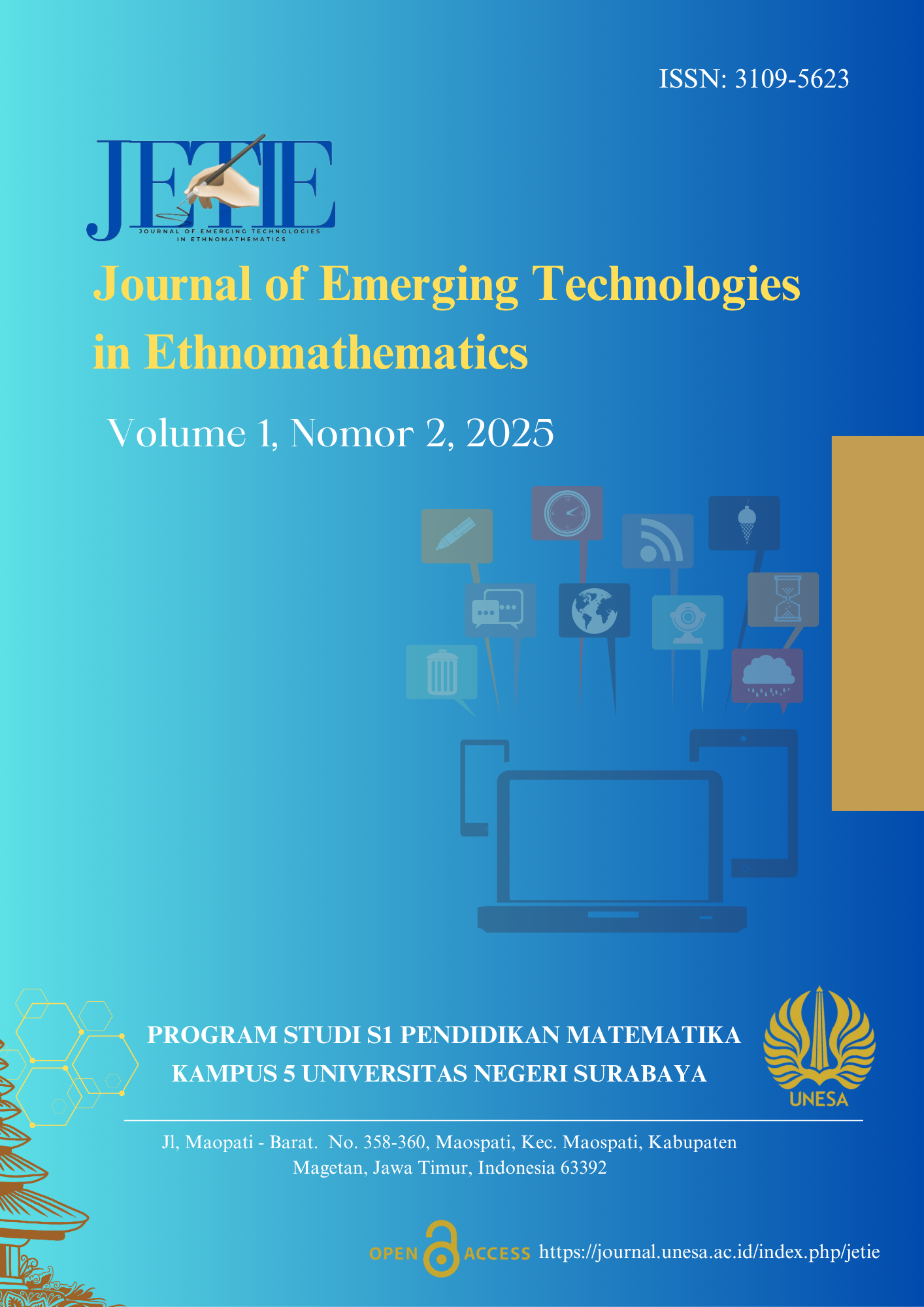 					View Vol. 1 No. 2 (2025): Journal of Emerging Technologies in Ethnomathematics
				