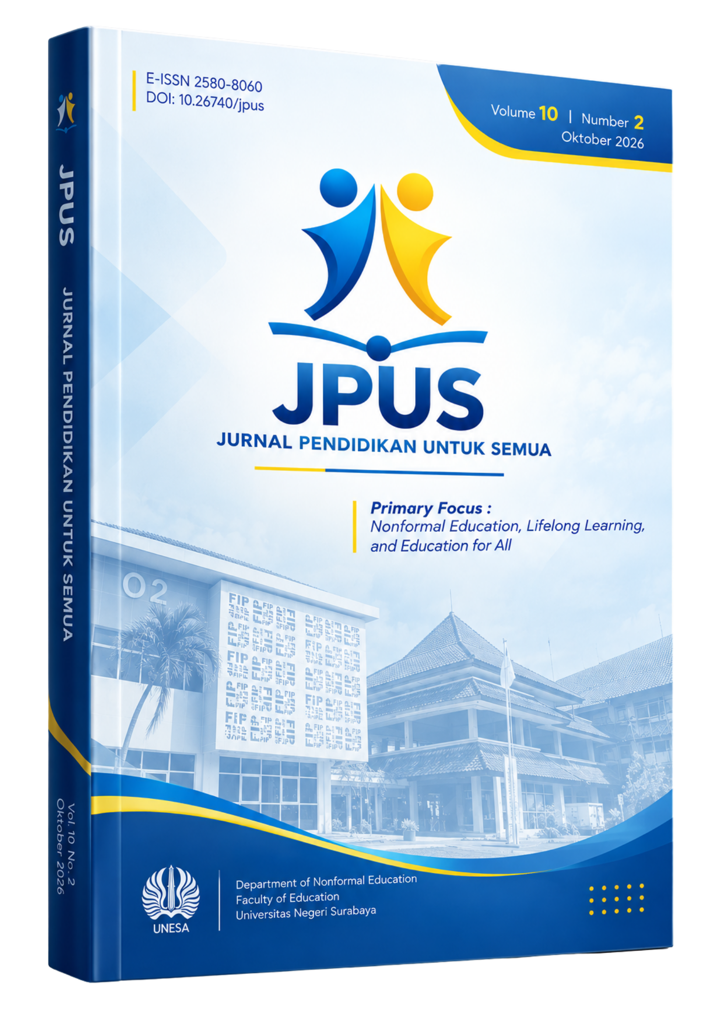 					View Vol. 10 No. 2 (2026): Jurnal Pendidikan Untuk Semua, Oktober 2026
				