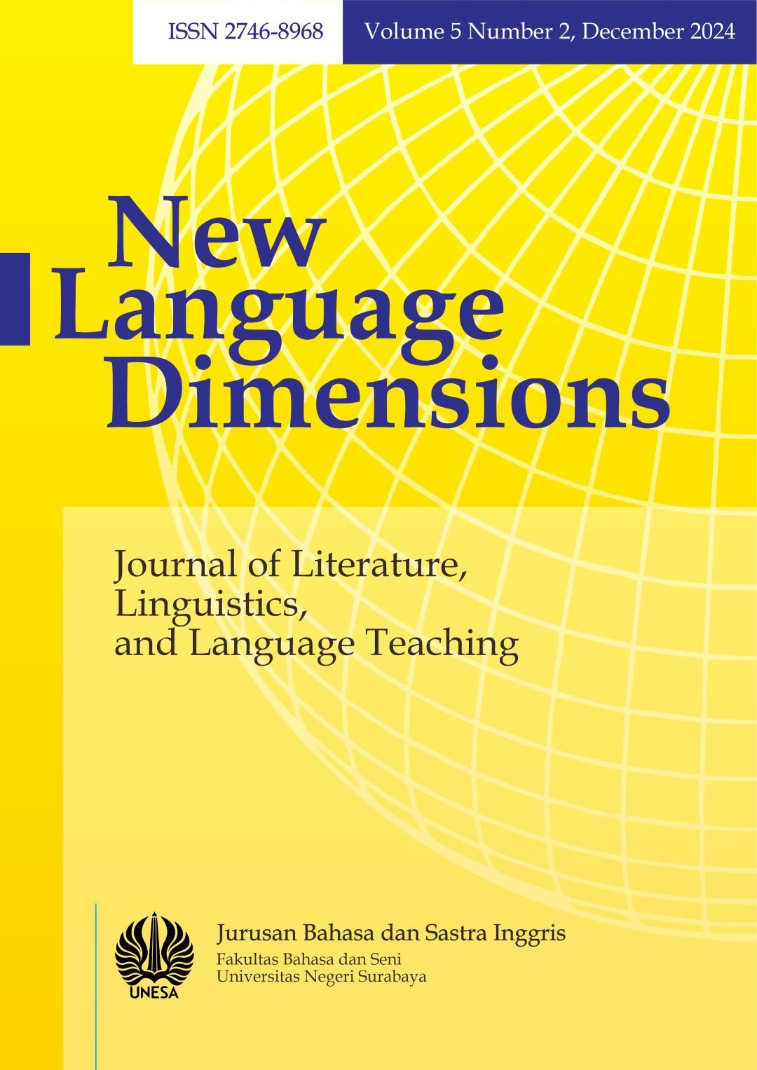 					View Vol. 5 No. 2 (2024): New Language Dimensions Vol. 5 No. 2, December 2024
				